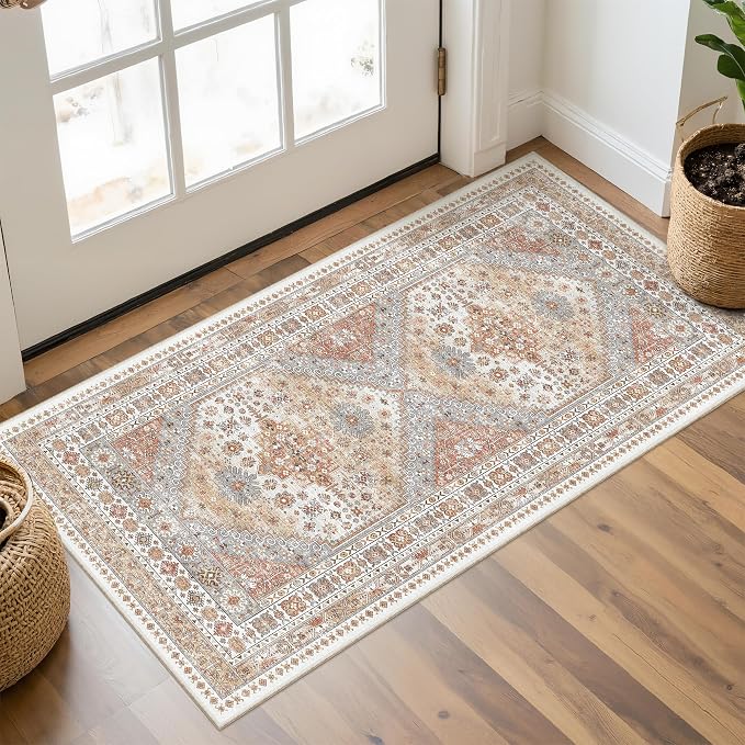 2x4 Washable Rug Runner for Bathroom, Soft Entryway Rug for Laundry Room - Image 5