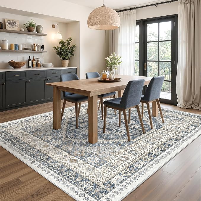 Area Rugs 5x7, Ultra-Thin Washable Rugs - Image 5