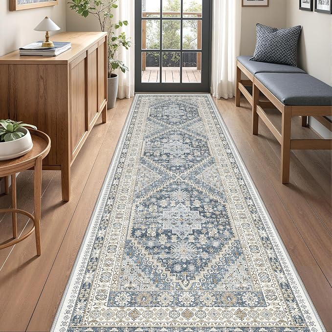 3x10 Runner Rug Non Slip Washable - Image 3
