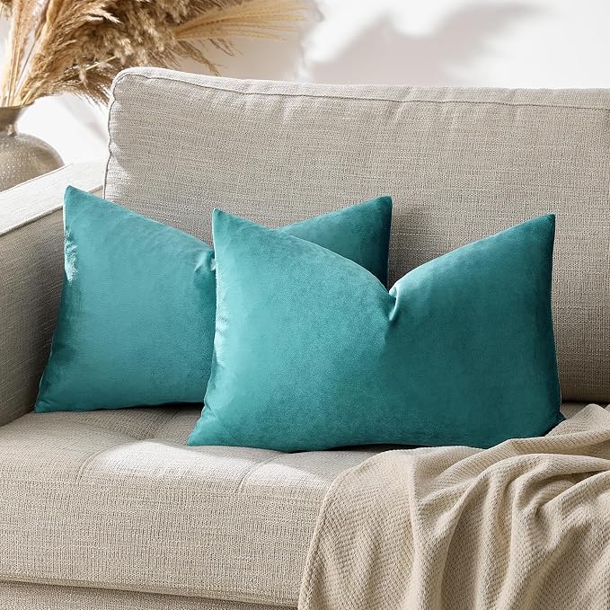 GIGIZAZA Decorative Small Lumbar Pillow Covers, Sofa Throw 12 X 20 Pillow Covers - Image 5