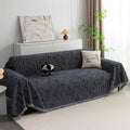 MYSKY HOME Boho Couch Cover Navy Sofa Covers by MYSKYHOME