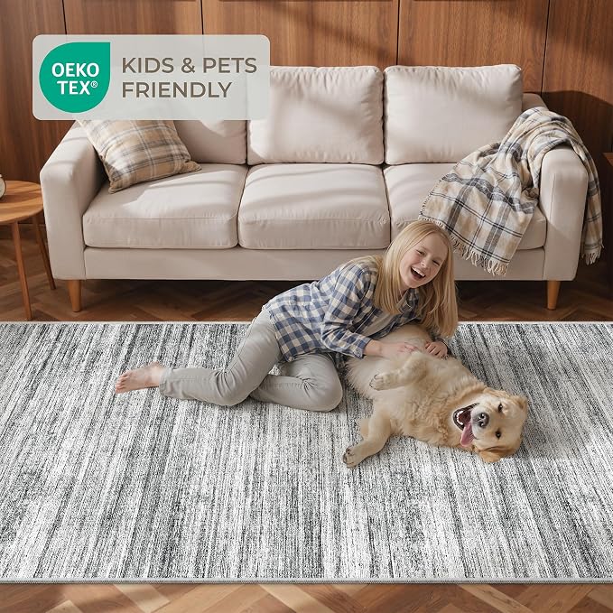 2x12 Runner Rug Non Slip, Washable Hallway Runner Rug, Laundry Room, Soft - Image 9
