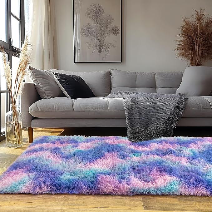 Runner Rugs for Bedroom 2x6 Rug Runners for Hallways Non Slip Soft Shag Bedside - Image 6