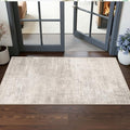 Washable 2x5 Kitchen Runner Rug: Abstract Water Resistant Sink Stove Entryway by HYHAOYUNLAI