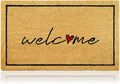 Welcome - 17"x29" - Coir Door Mat - Welcome Mats by AmaruDoorMats