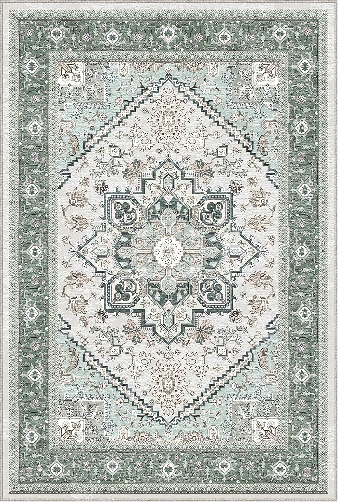 OPPODREAM Soft Area Rugs 4x6, Low-Pile Washable Rugs 4x6 - Image 9