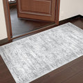 2x4 Washable Rug Runner for Bathroom, Soft Entryway Rug for Laundry Room by Restydon