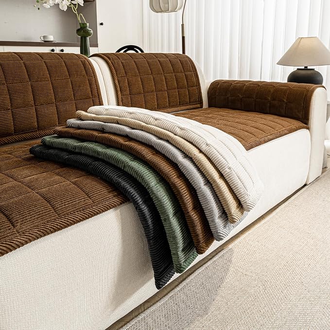 Couch Covers for Dogs Washable, 27.6"x82.7" Non Slip Couch Covers for Loveseat - Image 4