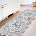 OPPODREAM Soft Entryway Rug 2x6, 2x6 Rug Runner, Neutral Washable Hallways by OPPODREAM
