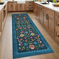 GarveeHome Floral Rug 2x6 Runners by GarveeHome