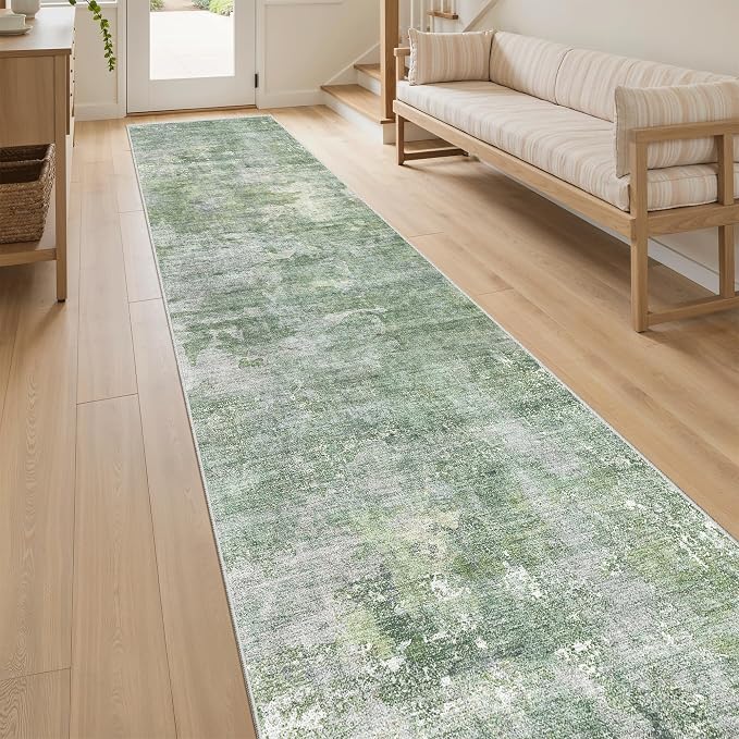 Runner Rug 2x12 Washable Non-Slip Hallway Runner Rugs - Image 3