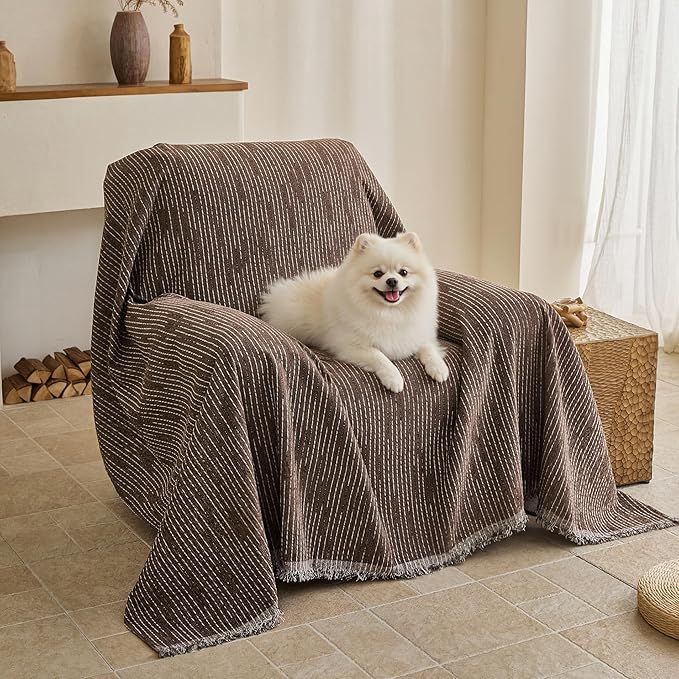 MYSKY HOME Oversized Armchair Couch Cover by MYSKYHOME