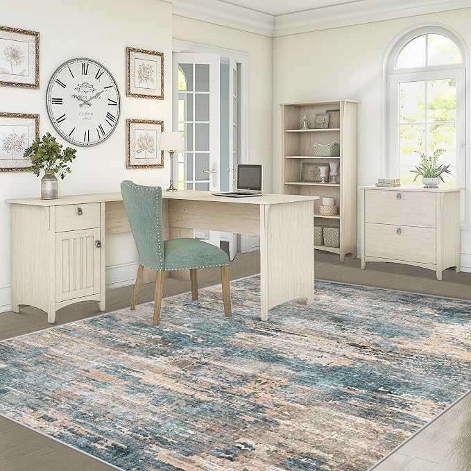 6x9 Area Rugs for Living Room, Washable Modern Abstract Large Area Rug Neutral - Image 6