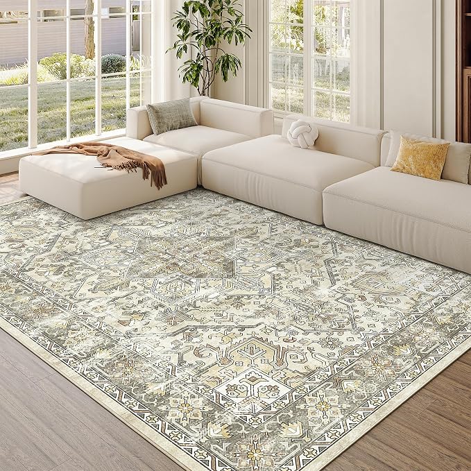 zesthome 6x9 Area Rug, Super Soft Washable Rugs - Image 4