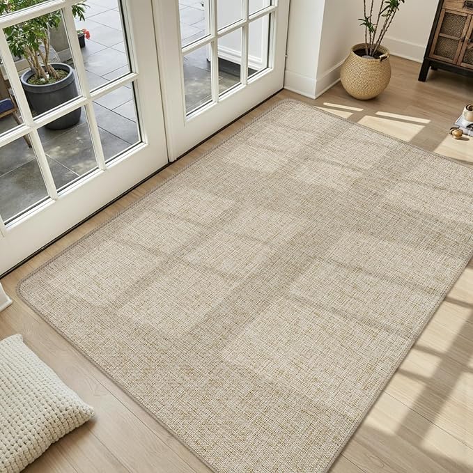 LEKEEPGO Ultra Thin Indoor Door Mat 36"x59", Low-Profile Door Mat Indoor by LEKEEPGO