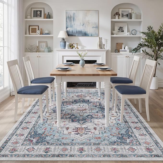 zesthome 6x9 Area Rugs, Machine Washable Rugs - Image 8