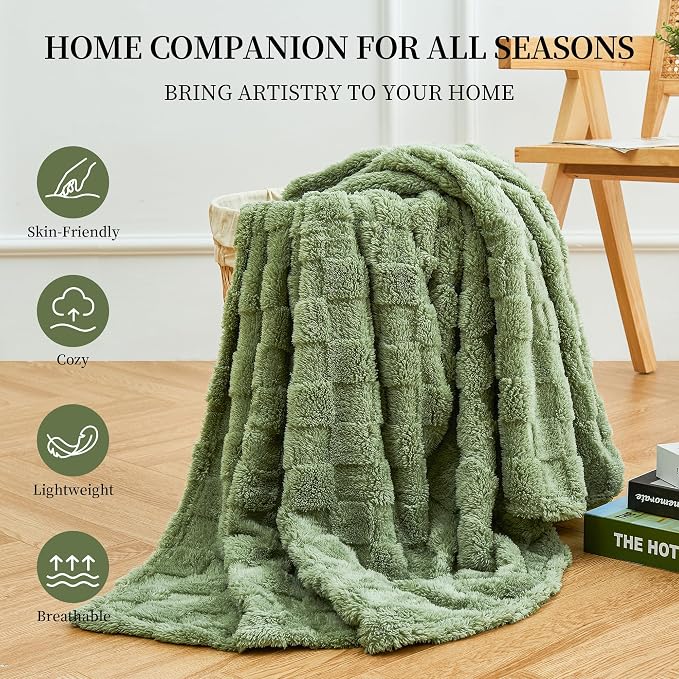 Aganear Flannel Throw Blanket - Image 5
