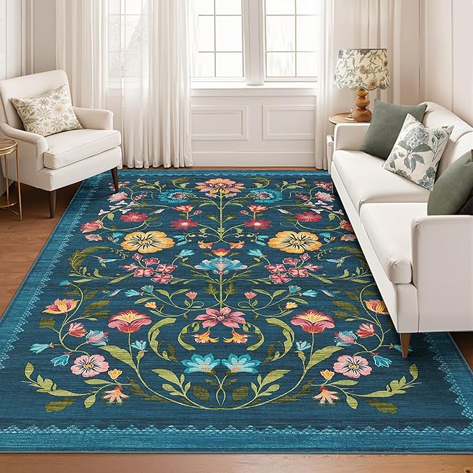 GarveeHome Washable Rug 9x12 Area Rugs by GarveeHome