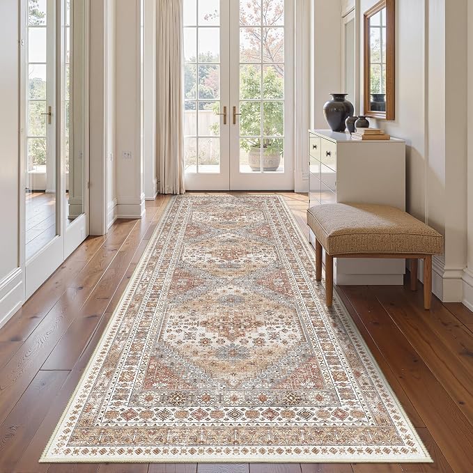 3x10 Runner Rug Non Slip Washable - Image 3
