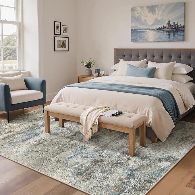BEIMO Area Rugs 8x10 for Living Room Bedroom, Modern Abstract Machine Washable - Image 4