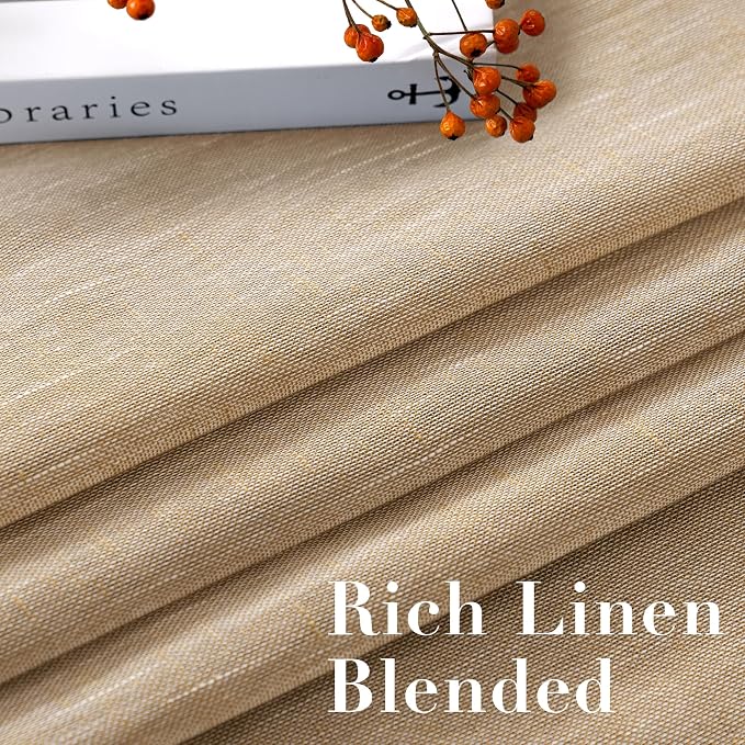 Window Treatments Linen Curtain Panels Open Weave - Image 4