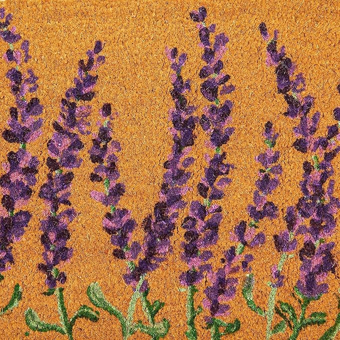 Juvale Lavender Floral Door Mat - Image 8