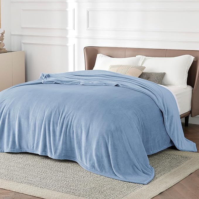 Bedsure GentleSoft Fleece King Size Blankets - Image 2