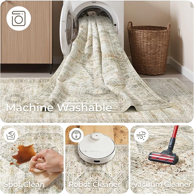 Washable Runner Rugs for Bedroom - Image 8
