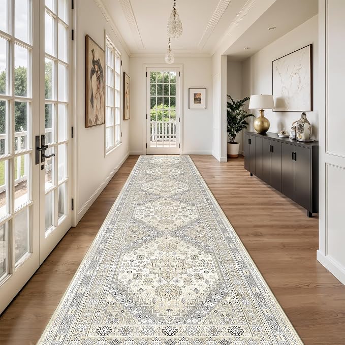 Washable Runner Rug 2.5x16, Non-Slip Long Kitchen Mats - Image 4