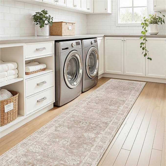 Madane Runner Rug 2x10 for Hallway, Kitchen Non-Slip Runner Rug - Image 3