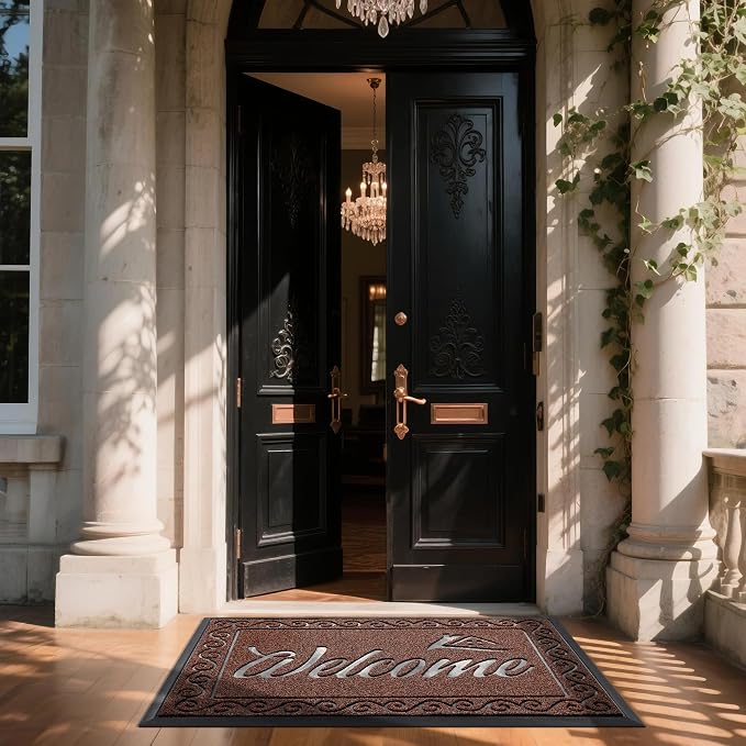 Yimobra Welcome Mat, Heavy Duty Sturdy Door Mats - Image 3