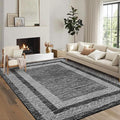 GarveeHome Modern Geometric Rug 4x6 Washable Rug by GarveeHome