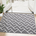 OLANLY Front Door Mat, Non-Slip Rubber Backing, Dirt Resistant and Absorbent by OLANLY