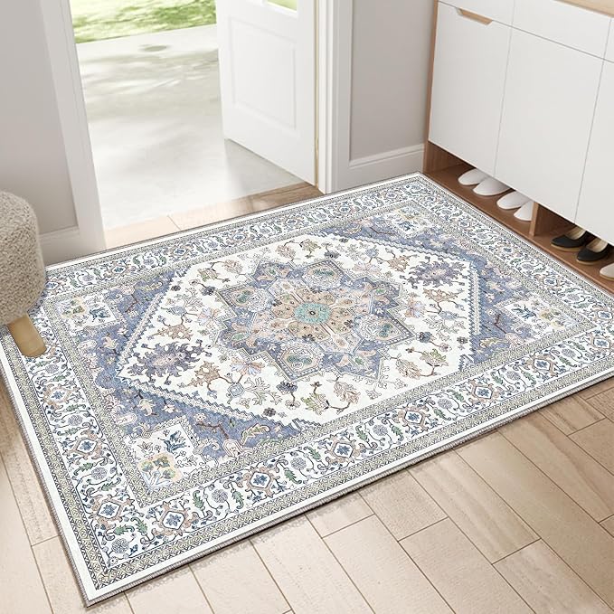 OPPODREAM Soft Throw Rugs 2x3, Small Washable Entryway Rugs 2 x 3 by OPPODREAM