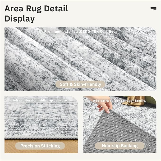 Soalmost 3x20 Hallway Runner Rug - Image 6
