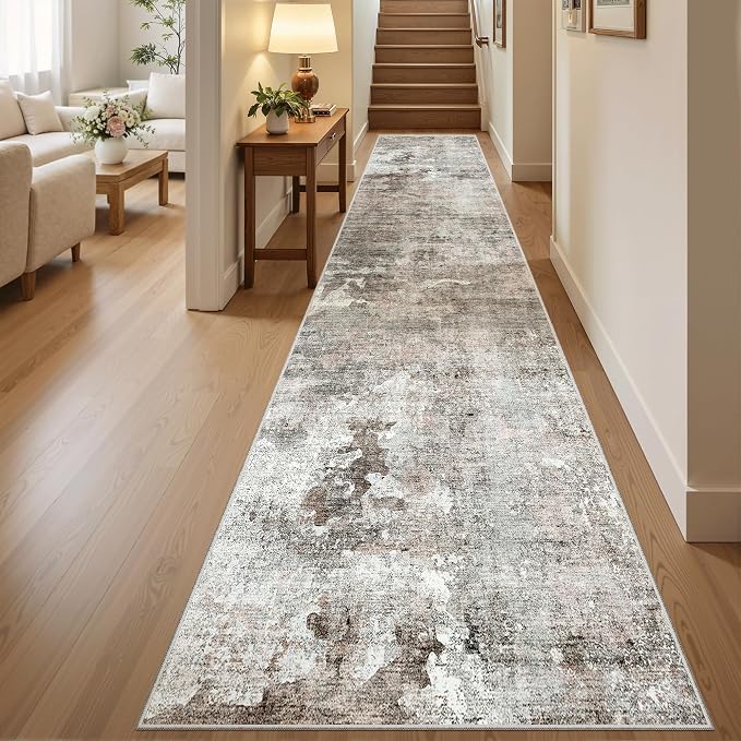 Runner Rug 2x12 Washable Non-Slip Hallway Runner Rugs by Soalmost
