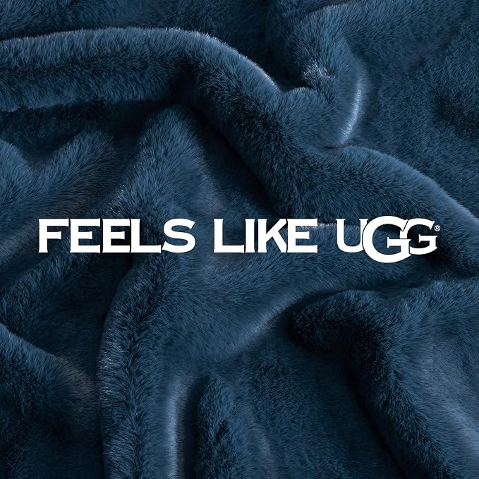 UGG Euphoria Faux Fur Throw Blanket, Soft Warm Throw Blankets - Image 5