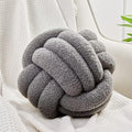 Uvvyui Knot Pillow Ball, Soft Home Decorative Pillows, Round Throw Pillow by Uvvyui