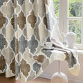 Beauoop 100% Blackout Curtains 90 Inches Long 2 Panels by Beauoop