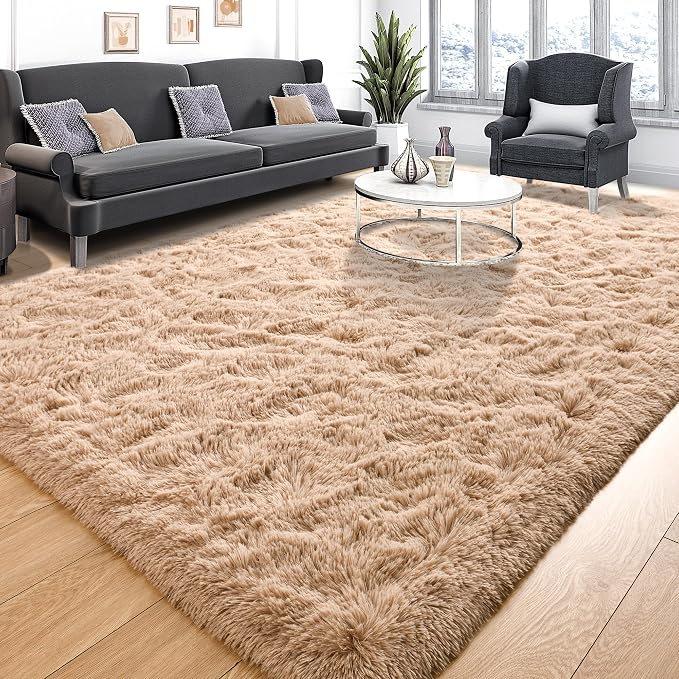 Tepook Area Rugs 9x12 for Living Room, Super Soft Fluffy Rugs for Bedroom - Image 2