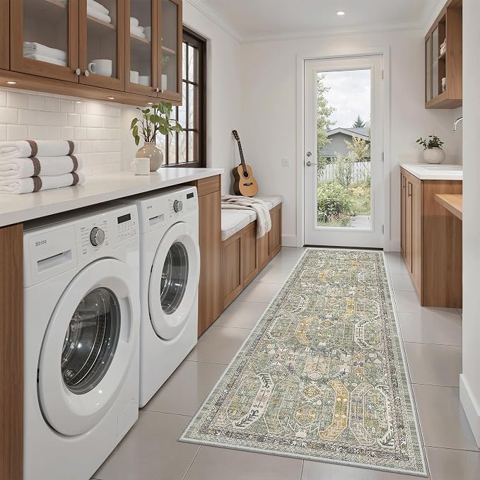Madane Washable Runner Rug - Image 2
