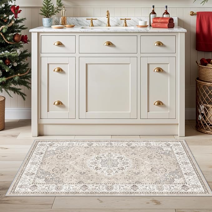 Washable 2x3 Entryway Area Rug - Image 2
