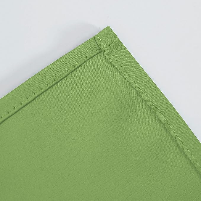 LEMOMO Blackout Curtains 66 x 95 inch/Light Green Curtains Set of 2 - Image 8