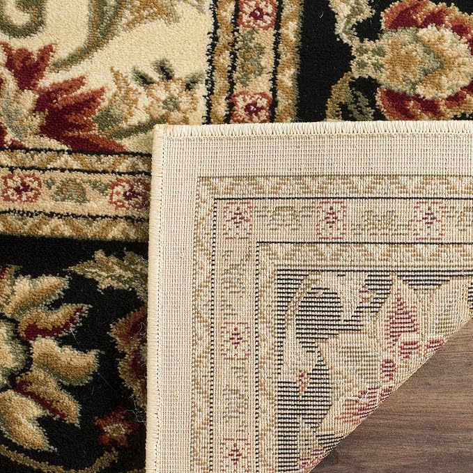 SAFAVIEH Lyndhurst Area Rug 6x8, Traditional Ivory & Black LNH212B - Image 6