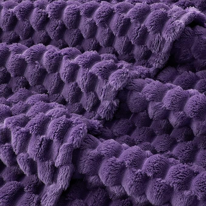 EXQ Home Fleece Throw Blanket for Couch or Bed - Image 5