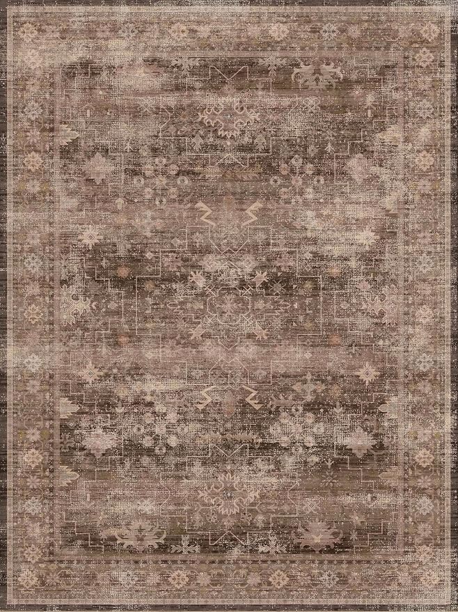 Hazo Haus Brown 9x12 Living Room Rug - Image 2