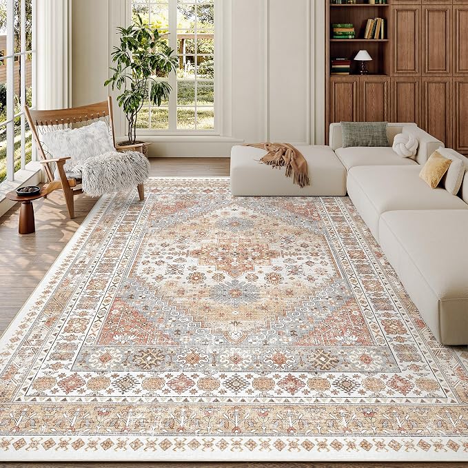 zesthome 6x9 Area Rug, Super Soft Washable Rugs by Zesthome