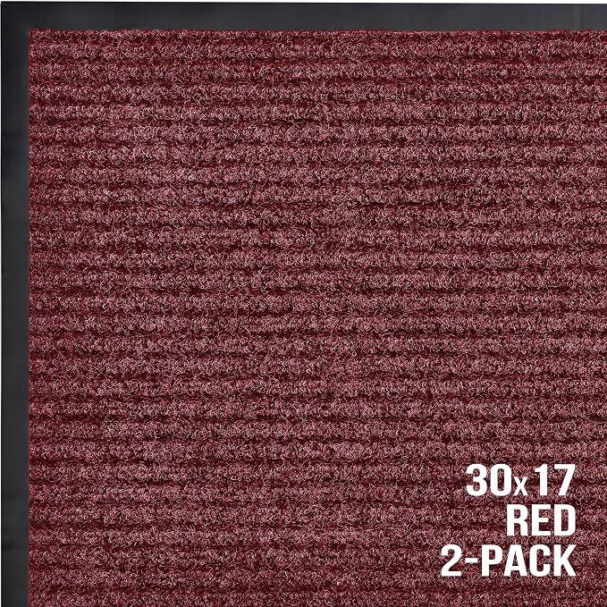 Sierra Concepts 2-Pack Front Door Mat Red - Image 7