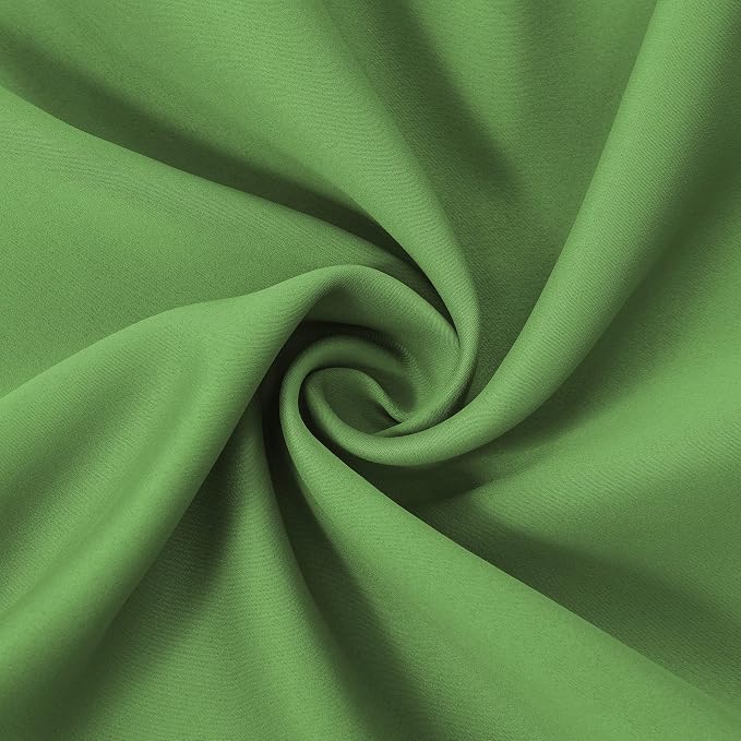 LEMOMO Light Green Thermal Blackout Curtains/52 x 95 Inch/Set of 2 Panels Room - Image 5