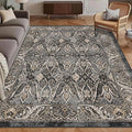 Washable Area Rug 4' x 6' Vintage Traditional Persian Mat by Unknown